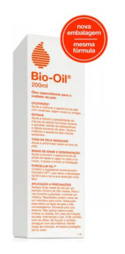 01 Unidade Bio-oil Antiestrias E Cicatrizante Com 200ml