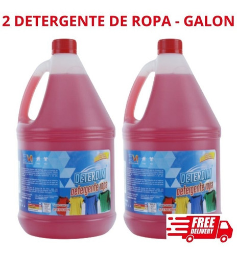 Detergente De Ropa X 2 Galones - L a $11462