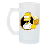 Tarro Cervecero 16oz Homero Simpson Cerveza Beer