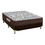 Cama Box Casal: Colchão Espuma Ortobom D45/ep Fort Tech Iso