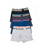 3 Boxer Uomo + 6 Pares Soquete (todo Surtido) Promo!