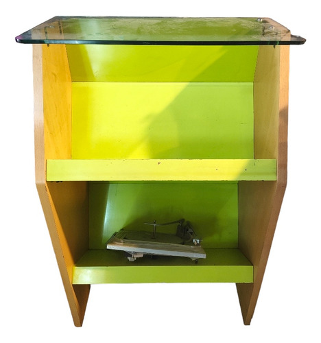 Mueble Para Comercio Madera Y Vidrio