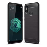 Funda Tpu Carbono Rugged Para Xiaomi Redmi 6 6a 5 Mi A1