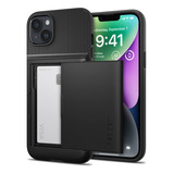 Funda Spigen Slim Armor Cs Para iPhone 14 - Black 