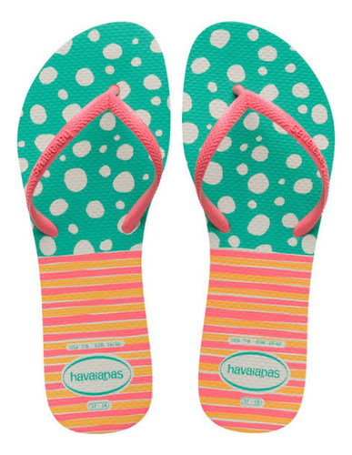 Chinelo Havaianas Flat Mix Original Cores Fantasia