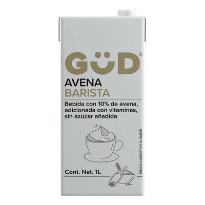 Alimento Líquido Barista De Avena Sin Azúcar Slim 1l | MercadoLibre