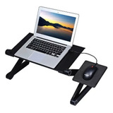 Mesa Plegable Para Notebook Con Ventilador Enfriador Usb T9