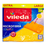 Vileda Microfibra Colors Paño Extra Large Pisos Limpieza