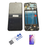Tela Touch Frontal Lcd Para A20 A205 Super Amoled C/aro +kit