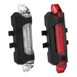 Luz Recargable Led Bicicleta Usb Colores Alta Potencia