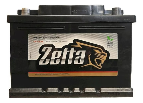 Bateria Para Auto Zetta 12x75 (by Moura)