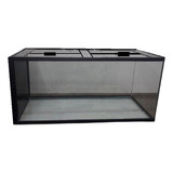 Aquário 125 L 80x40x40cm Vidro 6mm  Tampa E Travas + Vinil 