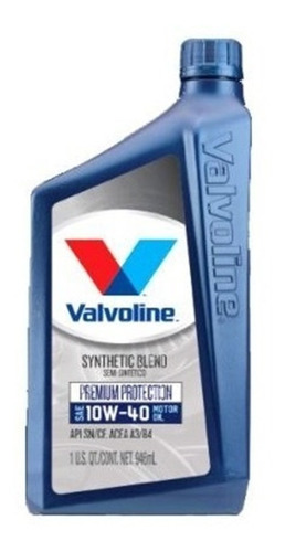 Aceite Valvoline Premium 10w40 1 Lt Semi Sintetico