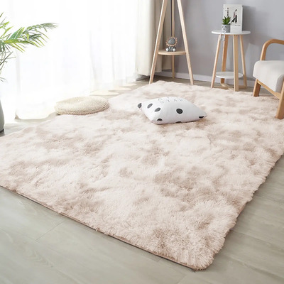 Alfombra De Sala Suave Decorativa Tapete Cuarto Afelpada 160x200 Cm Poliéster Antideslizante Blick Color Beige | Meses sin interés