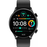 Smartwatch Haylou Solar Plus Rt3 Sport 1.43  Caixa 45mm De  Abs  Preta, Pulseira  Preta Ls16