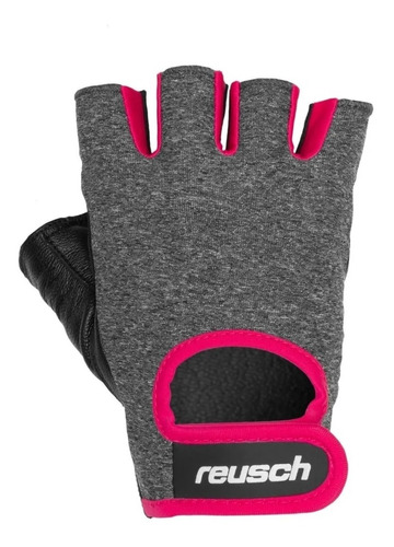 Guantes Gimnasio Mujer Reusch Bici Gym Spinning Palma Cuero 