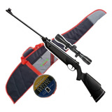 Kit Rifle Marksman 2063 4.5mm + 4x32 + Diabolos Y Funda Aztk