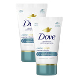 Kit 2 Desodorantes Em Creme Sérum Dove Previne Irritação 50g