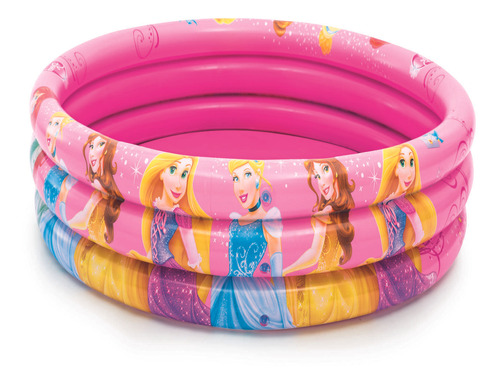 Piscina Inflable 3 Anillos Princesas Disney 122x25cm