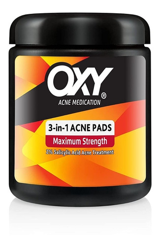 Oxy Acne Pads Maximum Strength 90 Pz Formula 3 En 1 