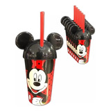 Vasos Tipo Pitillos Mickey Mouse 10 Ml Ideales Para Sorpresa