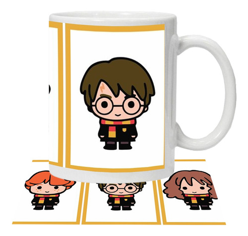 Tazon Harry Potter Amigos Chibi Grafimax