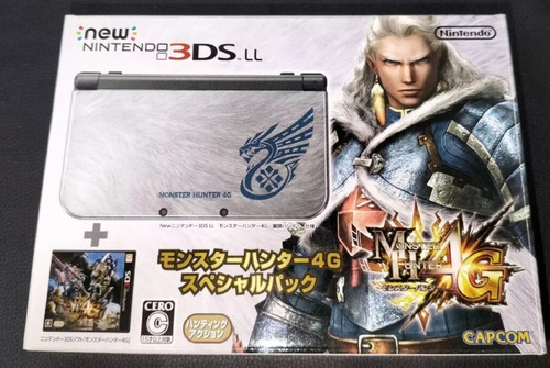 New Nintendo 3ds Xl Monster Hunter 4 Limited Special Edition