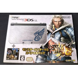 New Nintendo 3ds Xl Monster Hunter 4 Limited Special Edition