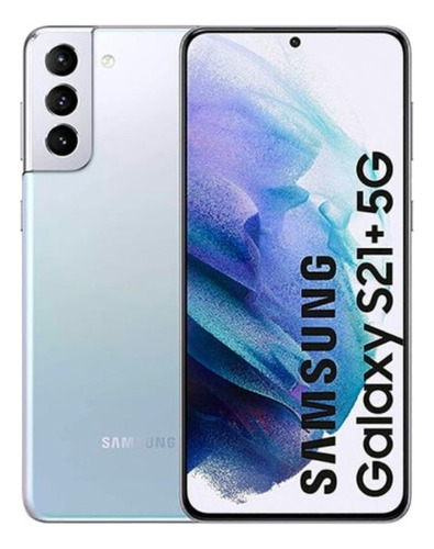 Samsung Galaxy S21 Plus 128gb Silver+mica+ Cargador ( Gdo A)