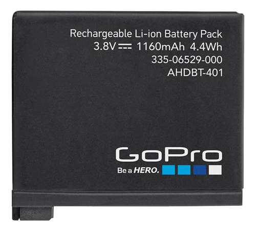 Gopro Rechargeable Battery For Hero4 Black/hero4 Silver