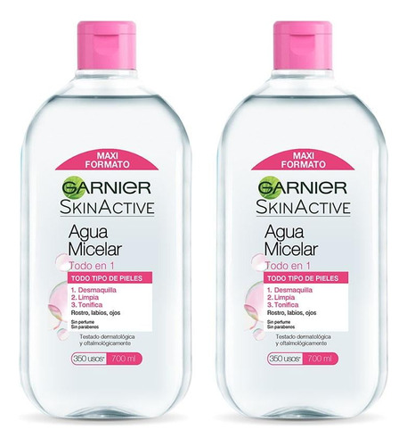 Kit Garnier Micelar 700ml Garnier Skin Active 700ml