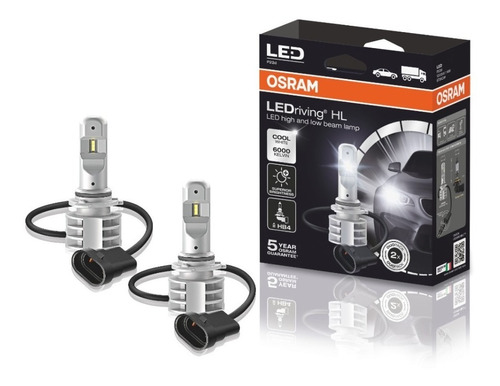 Par Lamparas Hb4 Led Osram 9006 Premium 5 Años Garantía