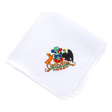 Pack 12 Pañuelos Blancos Bordados Para Cueca-varios Diseños