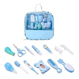 Set Manicure Y Cuidados Bebe 13 En 1 Con Bolso Para Viajes