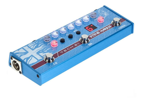 Pedal Emulador Bajo Tech 21 Sansamp Steve Harris Sh1 Oferta!