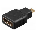 Adaptador Micro Hdmi Macho A Hdmi Hembra 5 Pz