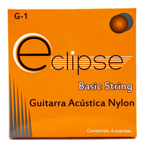 Juego De Cuerdas Nylon Para Guitarra Acustica 