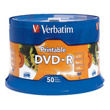 Torre Verbatim De Discos Virgenes Para Dvd Dvd-r 50 Discos