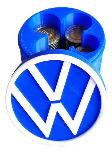 Portavasos Monedas Volkswagen Golf Jetta Virtus Taos Polo Vw