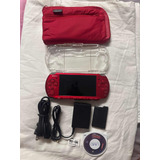 Console Psp Vermelho Mod 3000