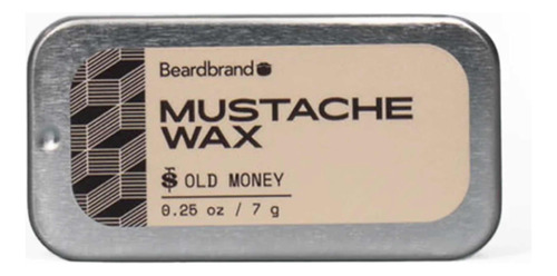 Beardbrand Moustache Wax Cera Para Bigote En Aluminio
