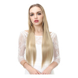 Peluca Pelo Liso Extensiones De Pelo Liso De Longitud Media