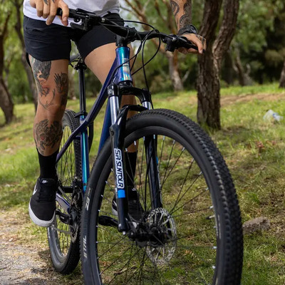 Bicicleta Mercurio Ranger Team R29'' Color Azul Tornasol 24v | Envío gratis