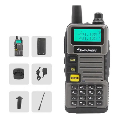 Radios Walkie Talkie Banda Dual Vhf Uhf136-174mhz\u002F400-520mhz | Meses sin interés