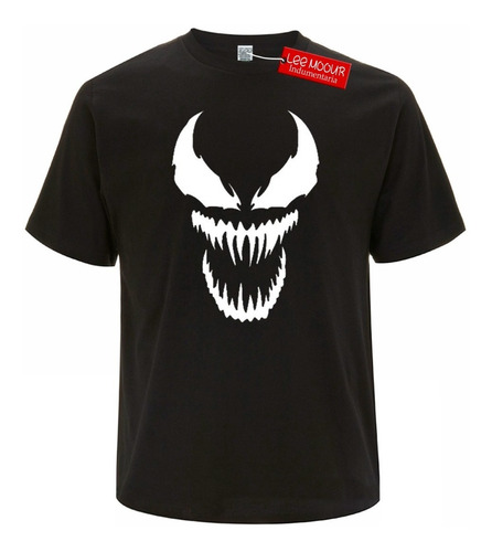 Remera Adulto Venom 100% Algodón