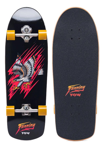 Skate Simulador De Surf Yow Fanning Falcon Performer 33.5 