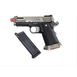 Airsoft - We Hi-capa 3.8 Brontosaurus Silver