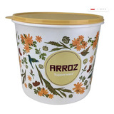 Tupperware Pote De Arroz 5kg Floral 