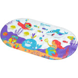 Tapete Para Banho Safebath Fundo Do Mar Multikids Baby Bb110 Cor Estampado