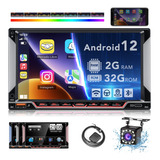 Auto Estéreo Android 12 Wifi Gps Bluetooth 2+32g Mirrorlink